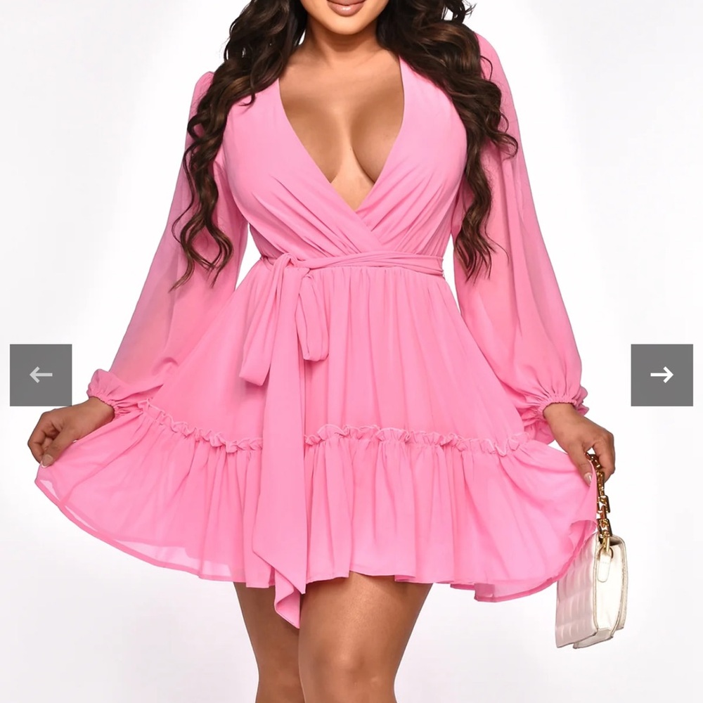 The boutique - Give me your attention Dress - Pink
